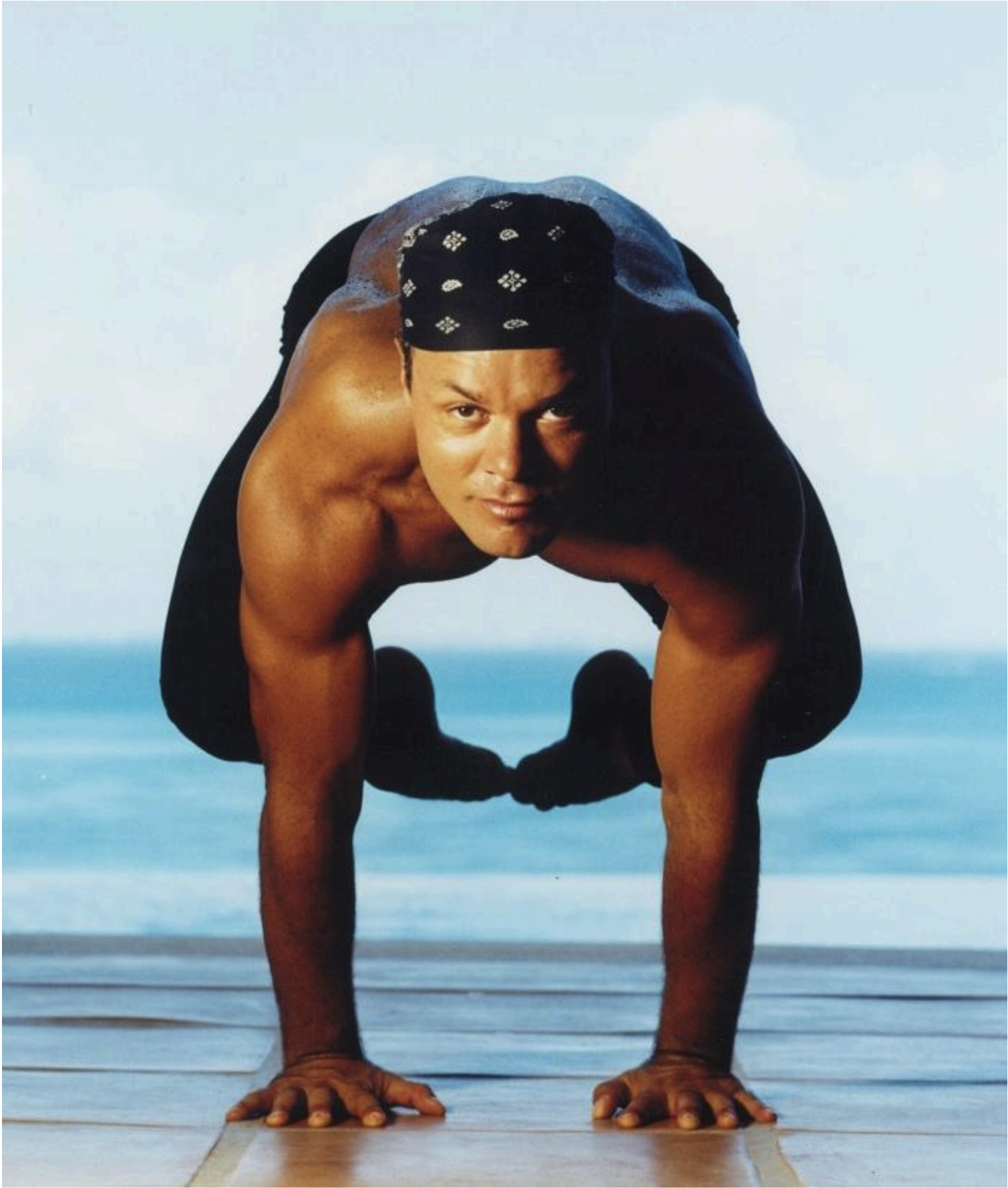 Power Yoga practitioner demonstrating strength and balance