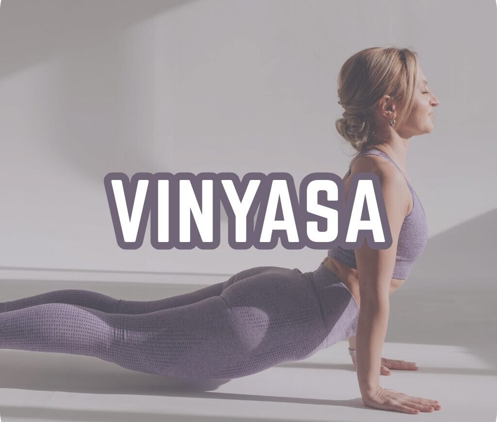 Vinyasa Yoga practice with flowing movement