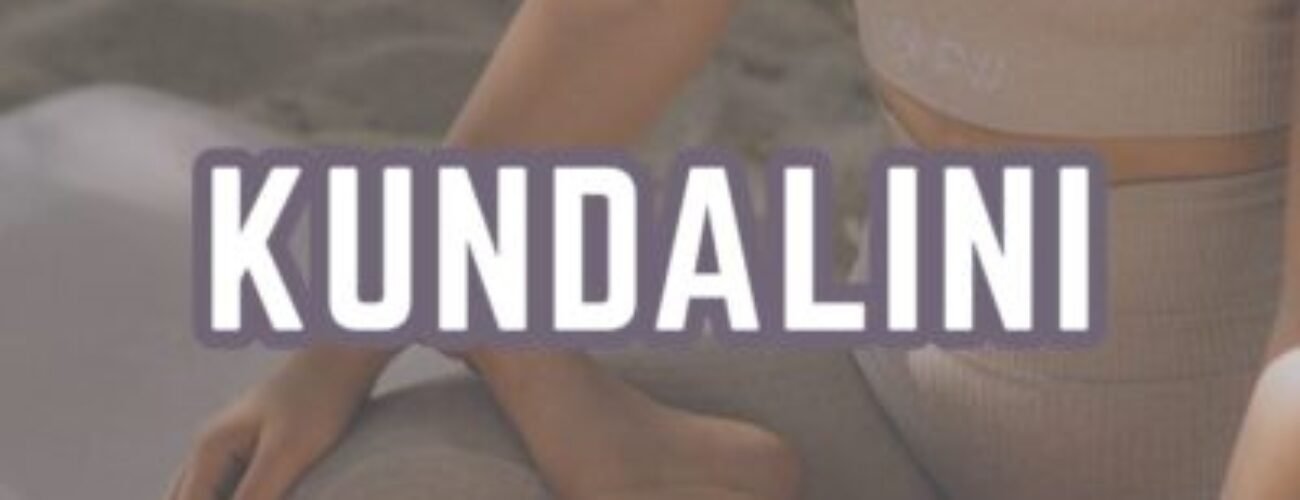 Kundalini yoga meditation woman sitting cross-legged practicing energy awakening techniques outdoors